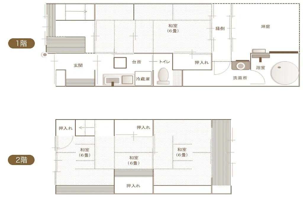 Holiday home Naokonoza Bettei Aburanokoji Villa Kyoto Japan